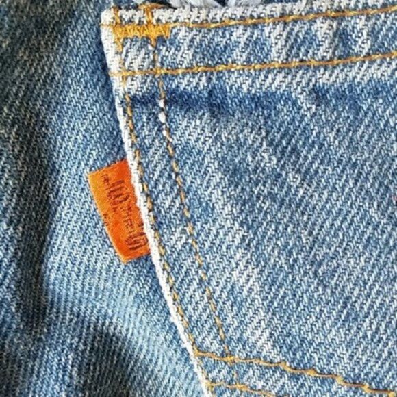 💍 Vintage Orange Tab High waisted Levi's - Picture 7 of 7